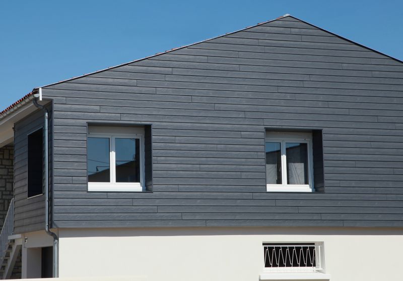 Faux Wood Siding Installation