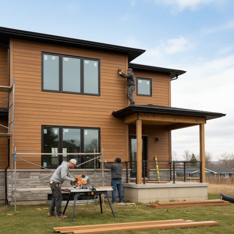 Composite Siding Installation detail