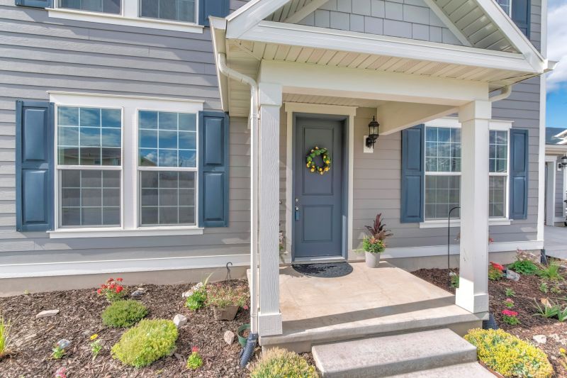 Grey Vinyl Siding Installation